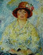 Portrait of Madame Renoir Auguste renoir